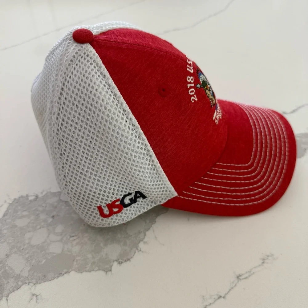 2018 US Open Shinnecock Hills Southampton‎ Golf Tournament USGA Hat Unisex S EUC